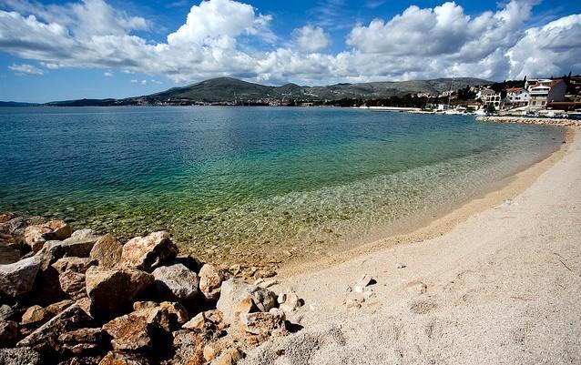 Cozy Place On The Beach Daire Trogir Dış mekan fotoğraf